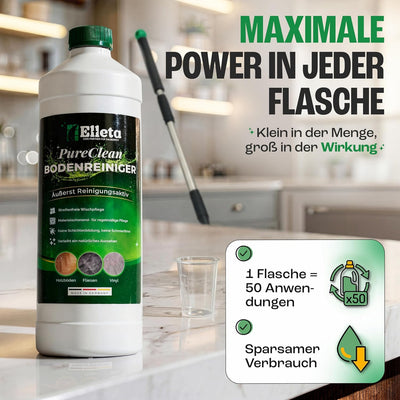Bodenreiniger-Konzentrat für bis zu 50 Anwendungen – 1 Liter